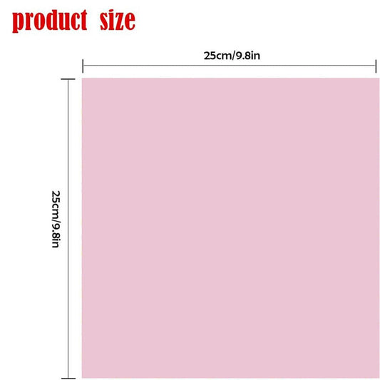 9.8-Inch Cotton Fabric Squares, 50-piece Set, Printed with Bright Solid Colors - iMZOON