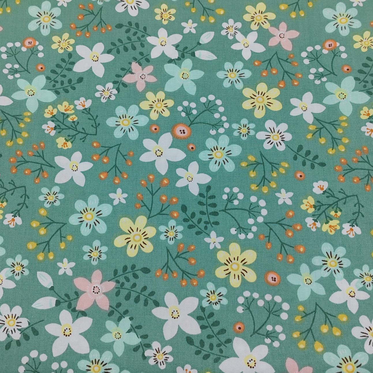 Fat Quarter Bundle, 8-Piece Set, Green