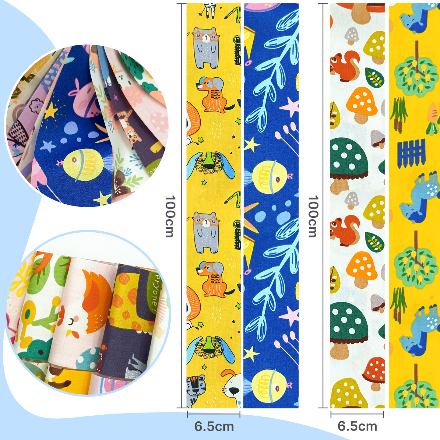 2.6 Inch Pack, 40-Piece Set, Animals