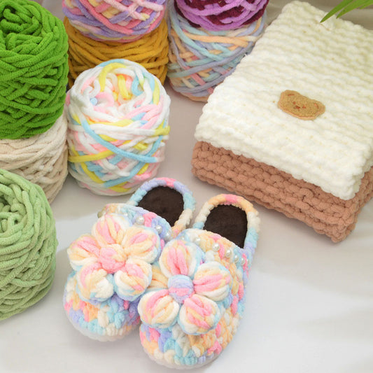 Chenille Yarn, Super Bulky