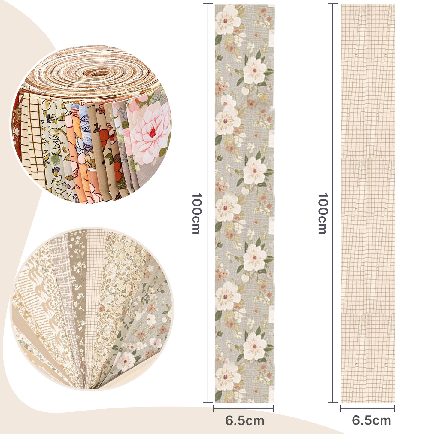2.6 Inch Pack, 42-Piece Set, Vintage