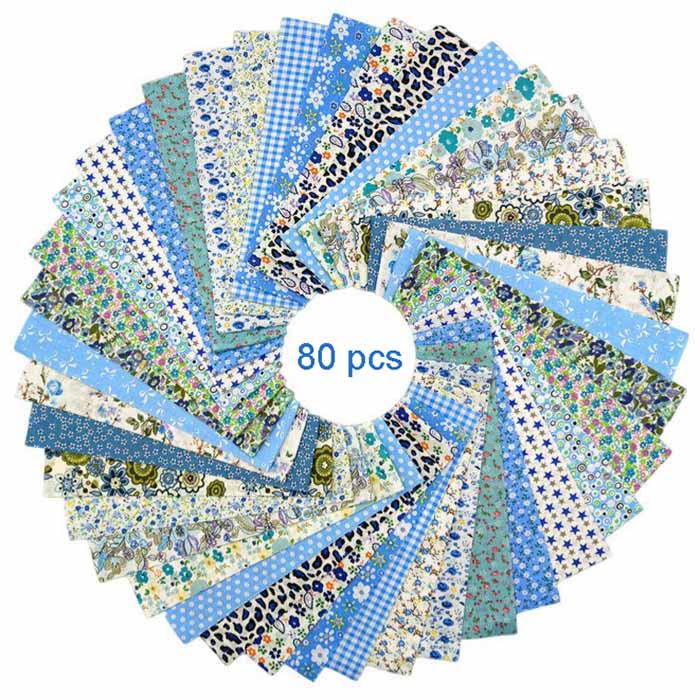 2.6 Inch Pack, 80-Piece Set, Blue