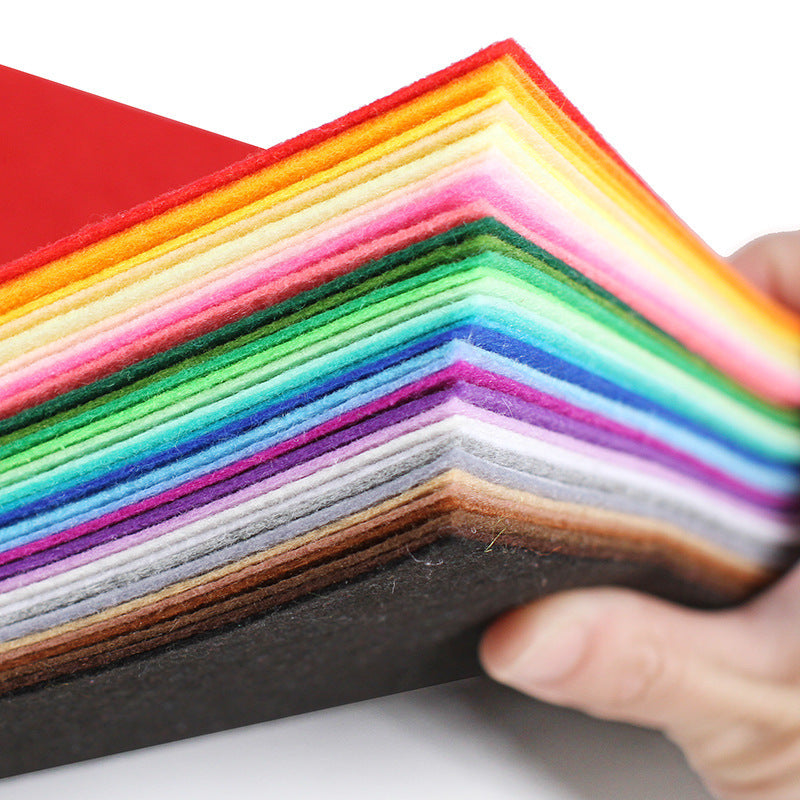 8 x 12 Inches Felt Sheets for Crafts, 60-piece set, Felts, Batting, Nonwoven Fabrics for DIY Sewing, Patchwork, School Projects, Decorations - iMZOON